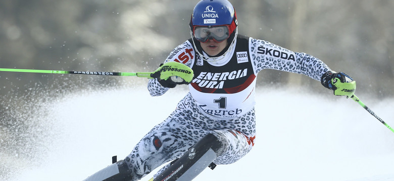 Alpejski PŚ: Veronika Velez-Zuzulova prowadzi na półmetku slalomu w Zagrzebiu
