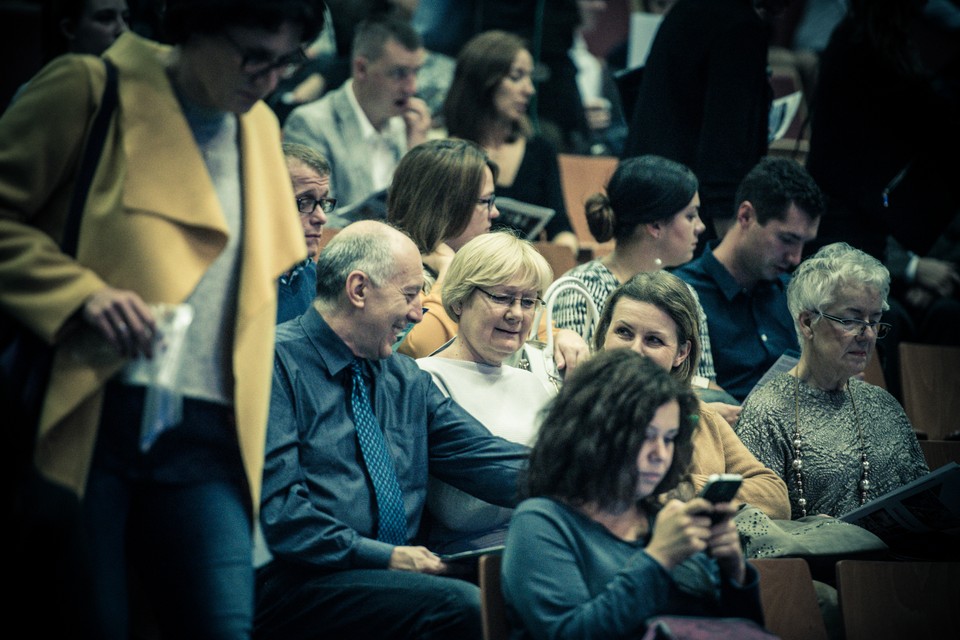 Publicznośc na koncercie "Kilar w rocznicę urodzin. Katowice 2017"