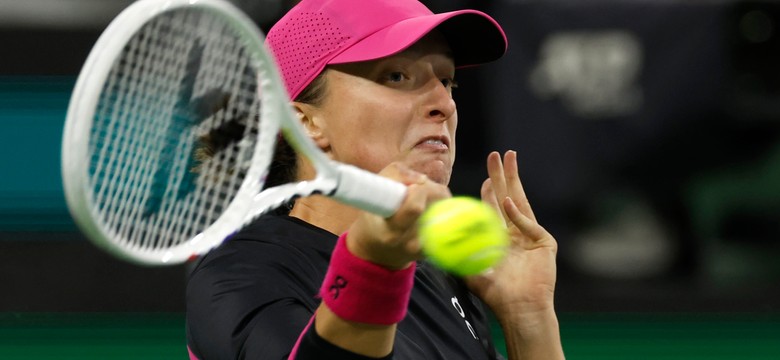 Iga Świątek w półfinale turnieju w Indian Wells. Krecz byłej liderki rankingu WTA