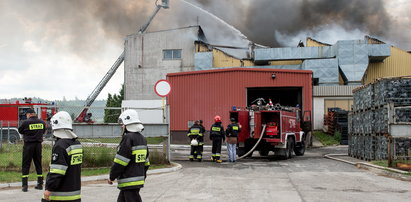 Ogromny pożar na Dolnym Śląsku