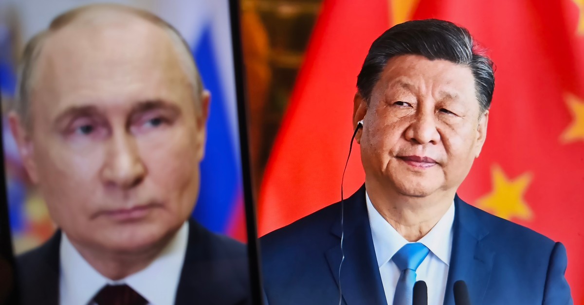 Putin w opałach. choćby Pekin wystawił go do wiatru