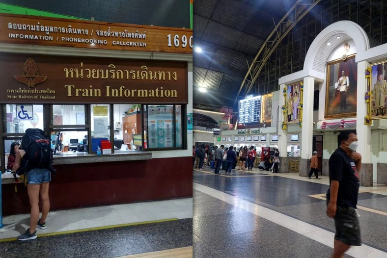 Dworzec główny w Bangkoku (Bangkok Hua Lamphong)