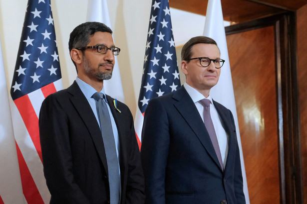 Mateusz Morawiecki, Sundar Pichai