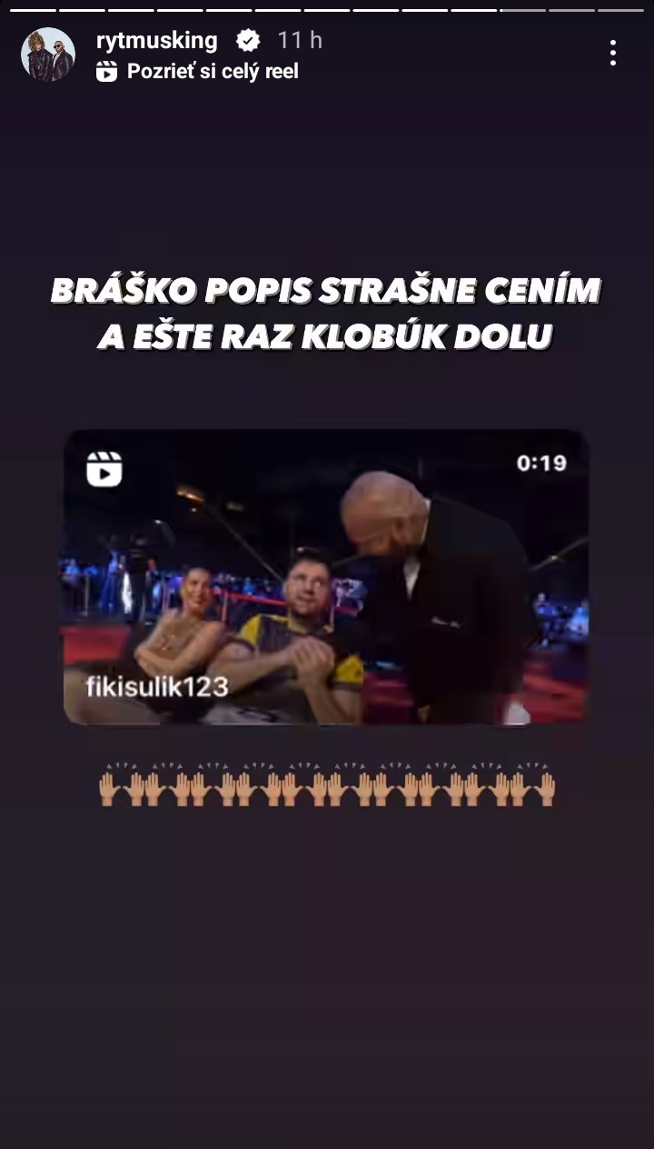 Patrik Rytmus Vrbovský reagoval na slová Filipa Sulíka.