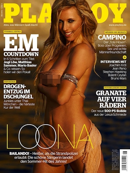 Loona w niemieckim "Playboyu"