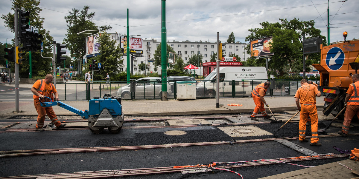 Tramwaje nie dojadą na Górczyn. Kolejny remont na Głogowskiej