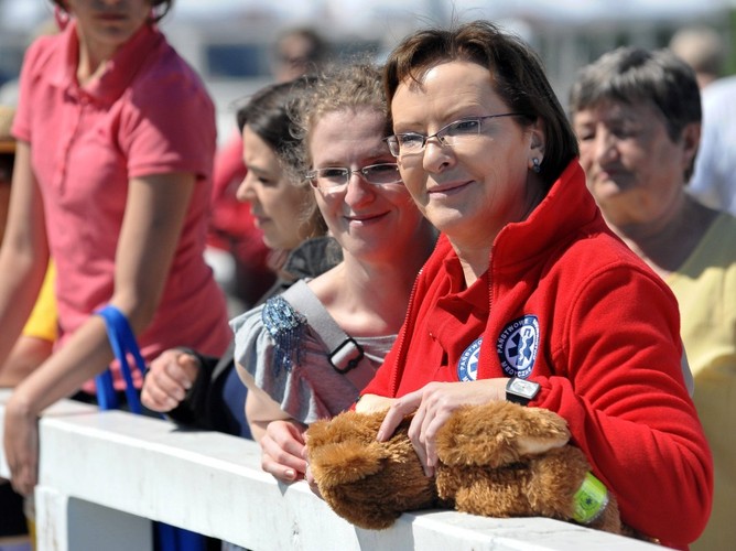 Ewa Kopacz z córką Kasią