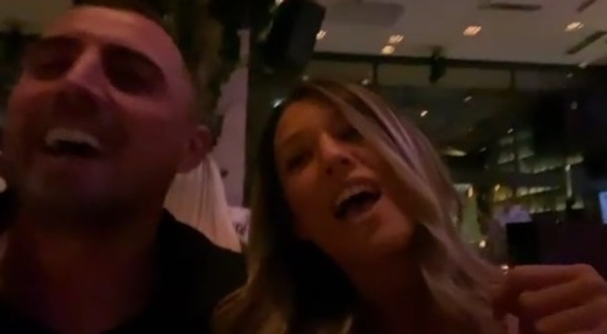 Jelena i Nenad Krstičić na rođendanu Ognjena Vranješa