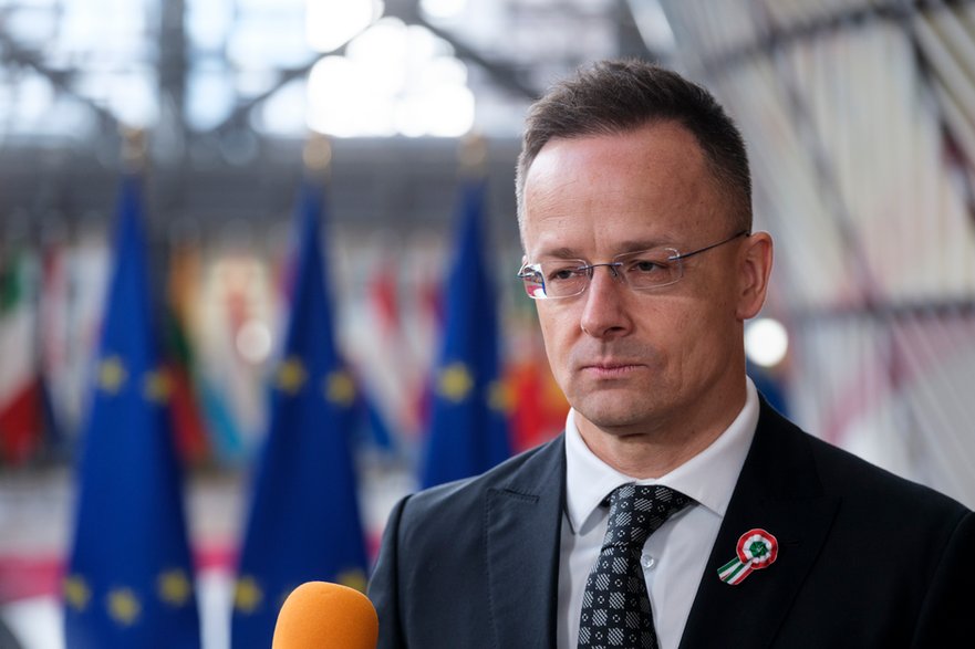Minister spraw zagranicznych Węgier Peter Szijjarto