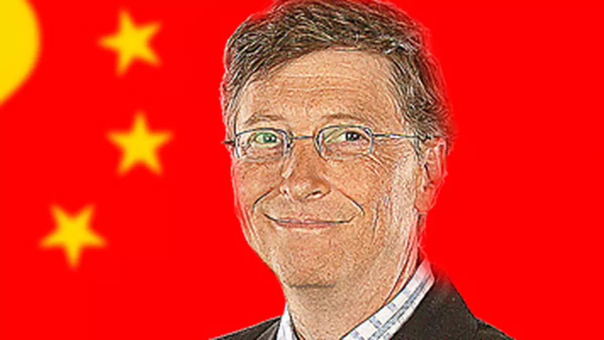 Zgadnij, co Bill Gates robi w Chinach