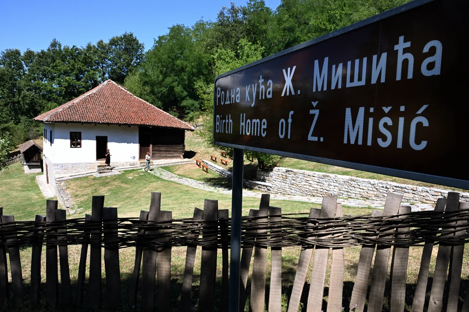 Rodna kuća Živojina Mišića u Struganiku