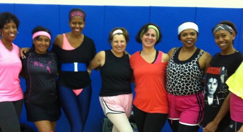 Michelle Obama Shares Workout Buddy Photo