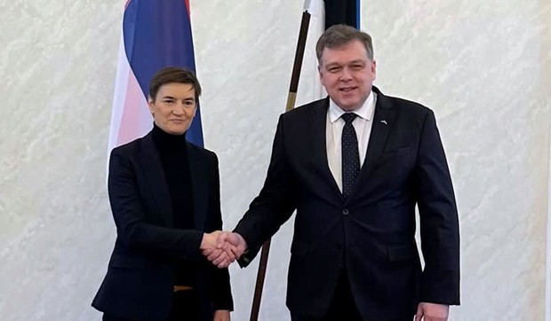 Ana Brnabić i Lauri Husar