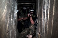 Emplacements and Tunnels of Izz ad-Din al-Qassam Brigades in Gaza's Shujaya