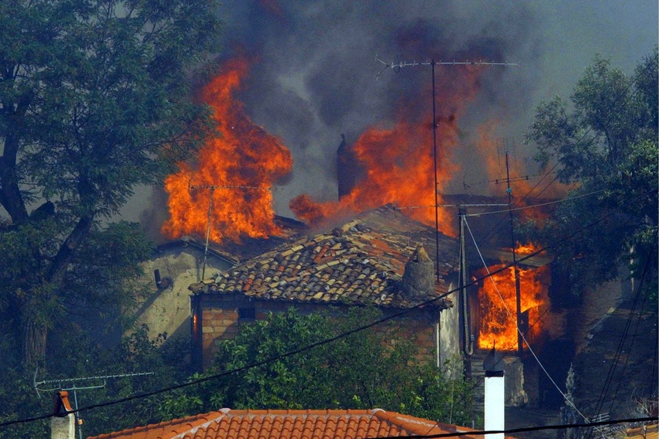 Grecja w płomieniach