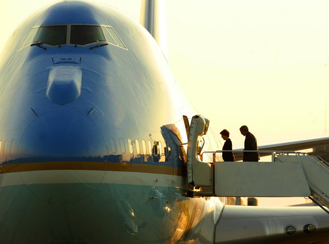 Ostatnie chwile wizyty George'a W. Busha w 2007 r.