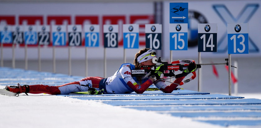 MŚ w biathlonie. Hojnisz-Staręga biegła po złoto. Zawaliła ostatnie strzelanie