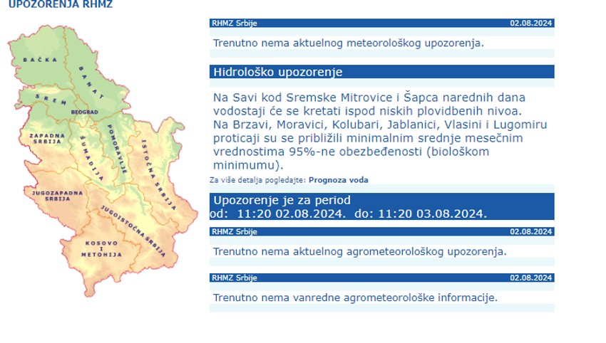 Hidrološko upozorenje