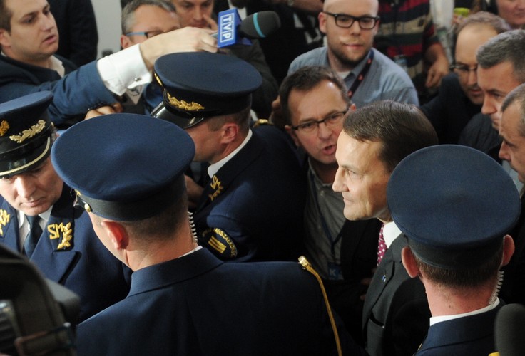 Konferencja Radosława Sikorskiego