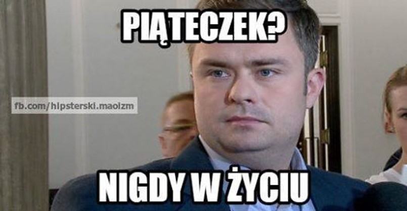 Adam Hofman nie świętuje piąteczku. Czy to tak samo wiarygodne zapewnienie, jakto, że w komentarzach o rzekomych wyłudzeniach i oszustwach, nie było słowa prawdy?