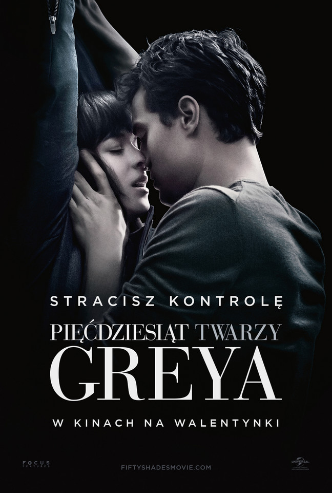 "Pięćdziesiąt twarzy Greya": plakat do filmu