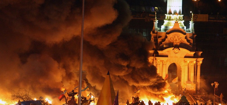 Berkut szturmuje Majdan. Są zabici i mnóstwo rannych