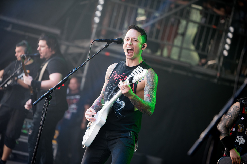 Trivium (fot. Damian Mekal/WOŚP)