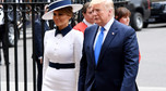 Melania Trump zachwyciła kreacją w Pałacu Buckingham. To hołd dla księżnej Diany 