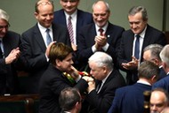 Beata Szydło, Jarosław Kaczyński