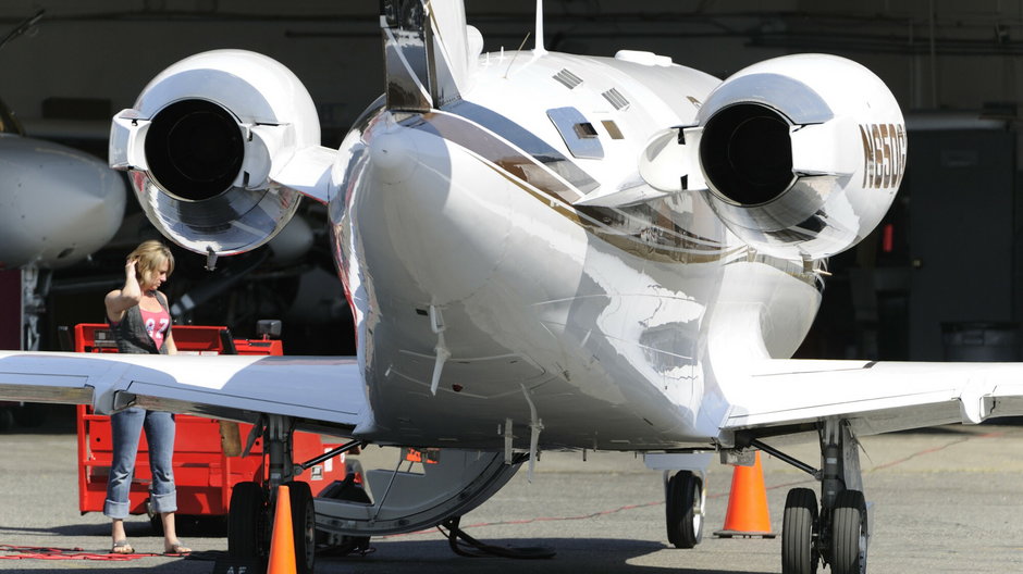 Samolot Cessna Citation 650 - zdjęcie ilustracyjne