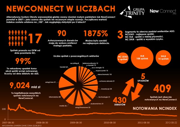 NewConnect w liczbach, źródło: Grupa Trinity