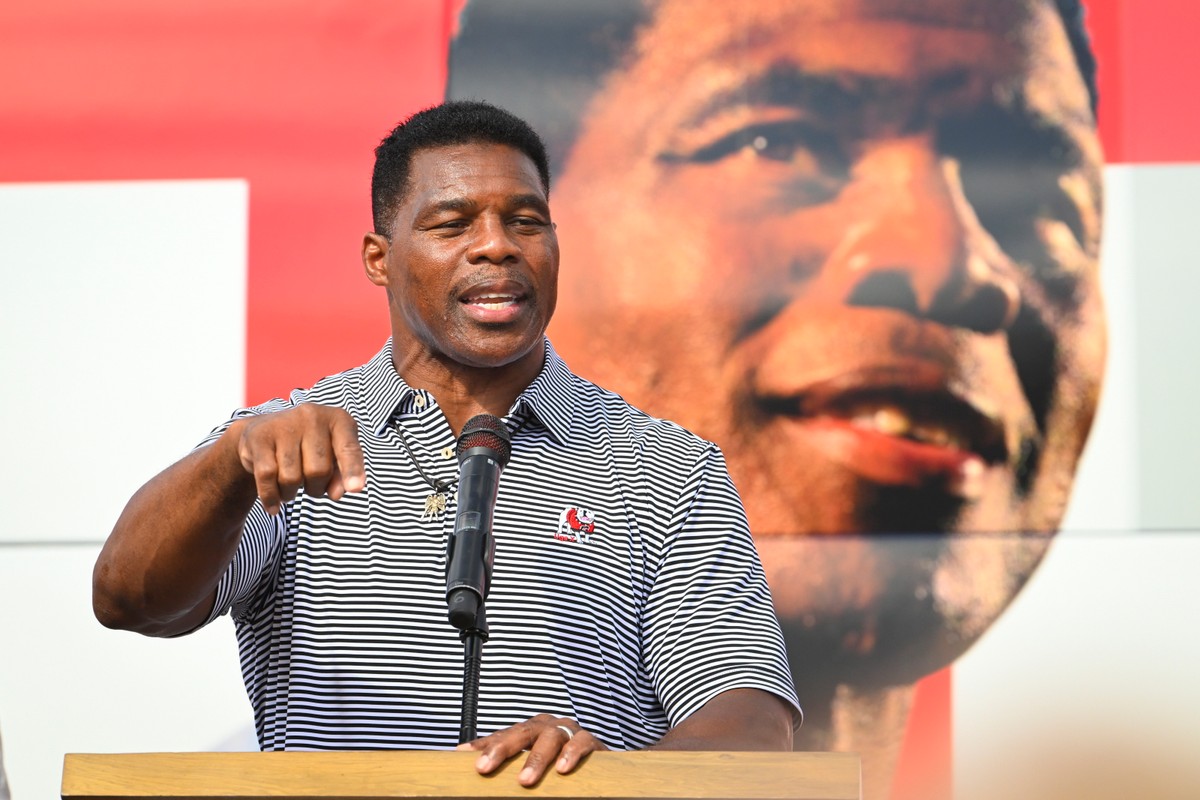 Republikański kandydat do Senatu Herschel Walker