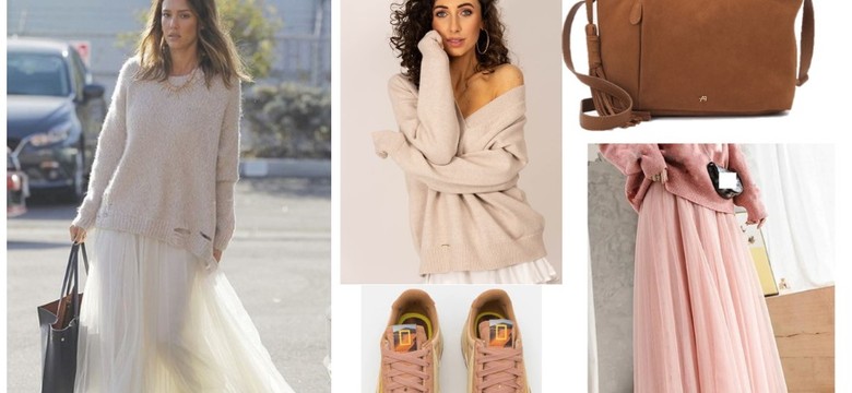 Jak mgiełka: STYLIZACJE z tiulową spódnicą