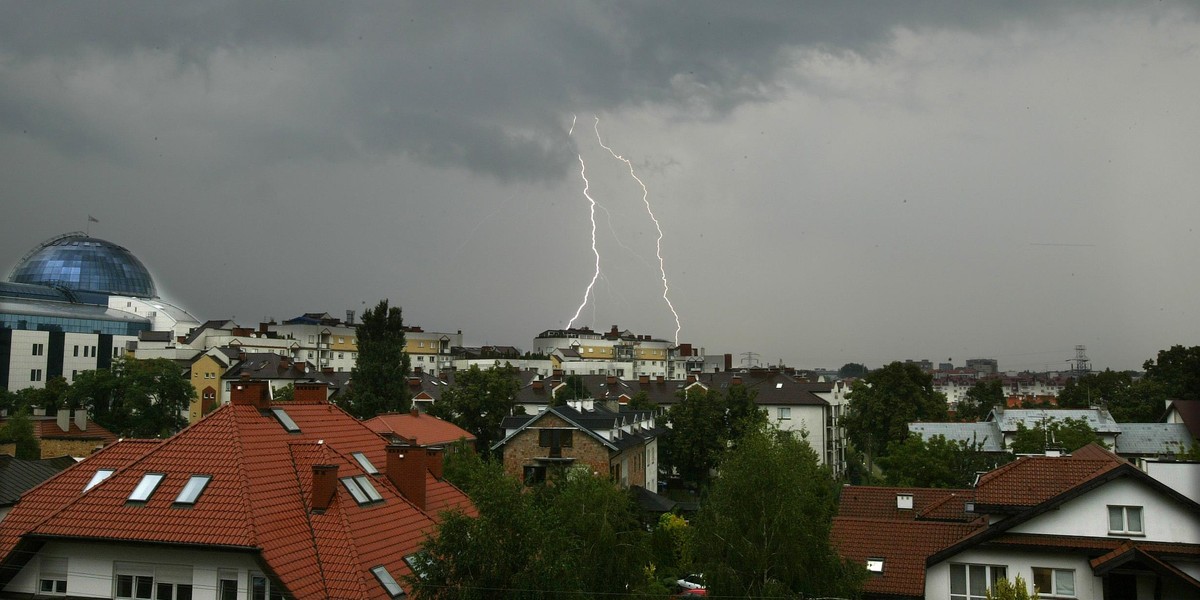 Pogoda się psuje. Czekają nas burze z gradem