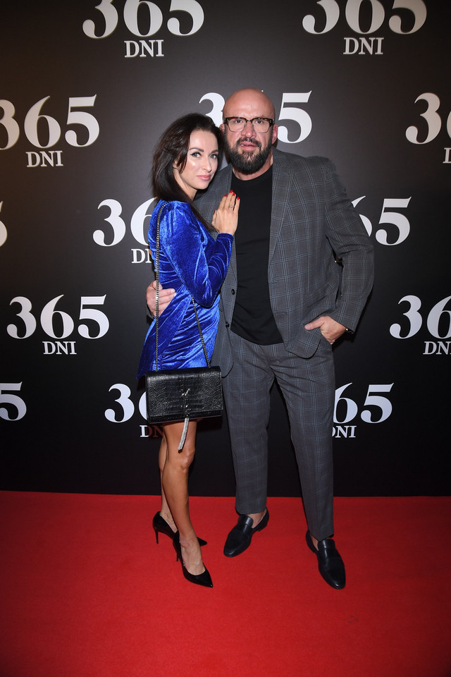 "365 dni": gwiazdy na premierze filmu: Tomasz i Aleksandra Oświecińscy