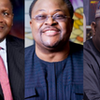 The top three Nigerian billionaires: Aliko Dangote, Mike Adenuga and Abdulsamad Rabiu