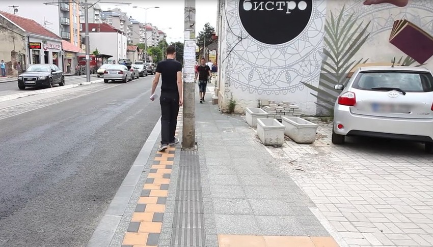 Bandera u Ulici vojvode Stepe