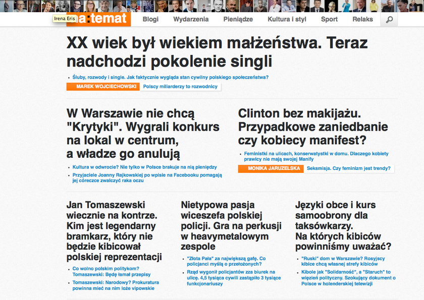 NaTemat.pl w 2012 r.