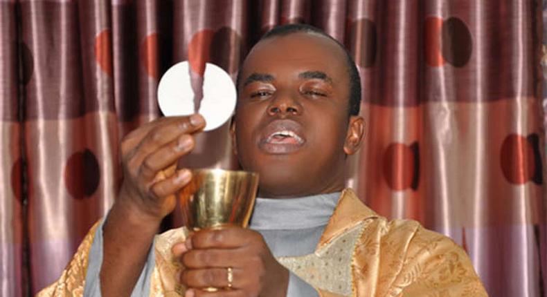 Rev. Fr. Ejike Mbaka of the Adoration Ministry in Enugu (Punch)