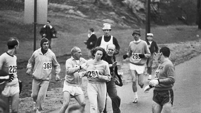 First Women in Boston Marathon