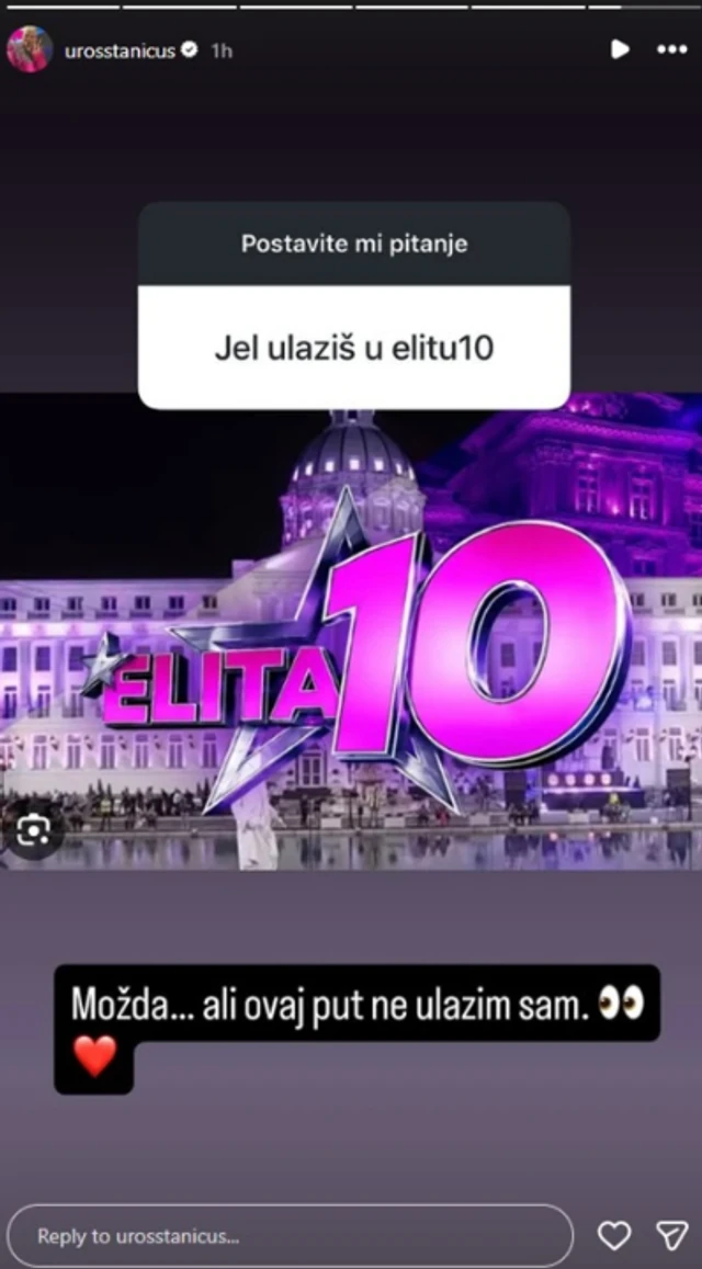 ZBOG PORUKE SVI  DRHTE! Poznati skandal majstor ulazi u "Elitu 10": "Ovaj put NE ULAZIM SAM!"