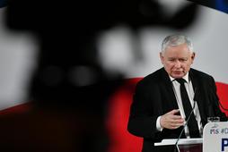 Jarosław Kaczyński w Puławach