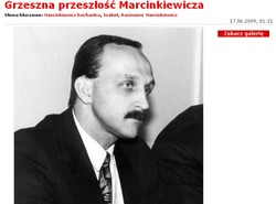 Oto Marcinkiewicz w młodości