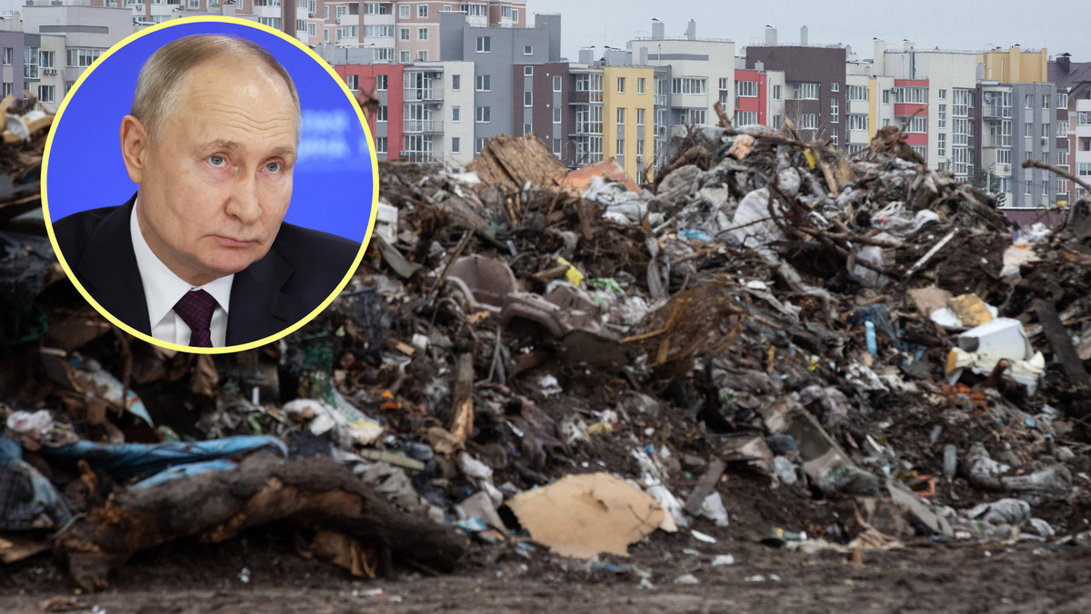 Rosjanie chcą wywołać katastrofę w Ukrainie. Przywożą tam swoje śmieci