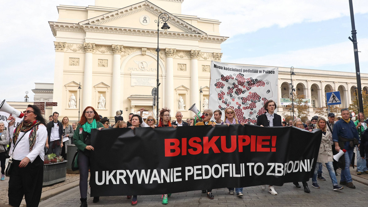 Warszawa: manifestacja przeciw tuszowaniu pedofilii w Kościele