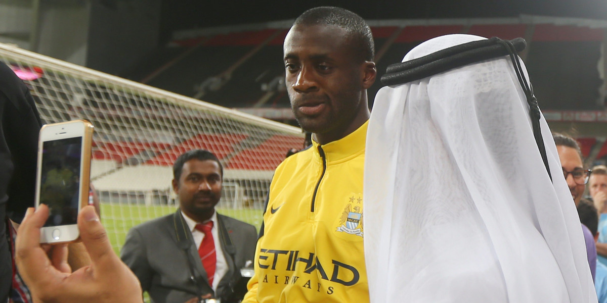 Yaya Toure  Manchester City