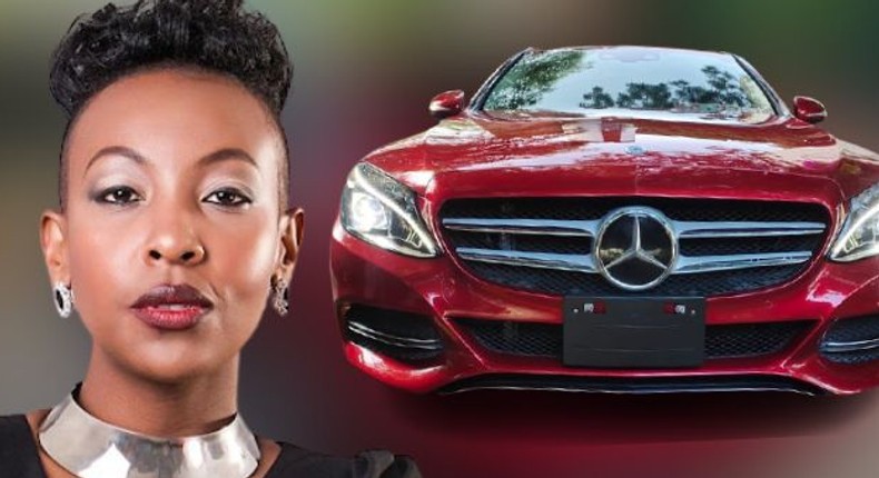 Mwalimu Rachel flaunts her new Mercedes Benz