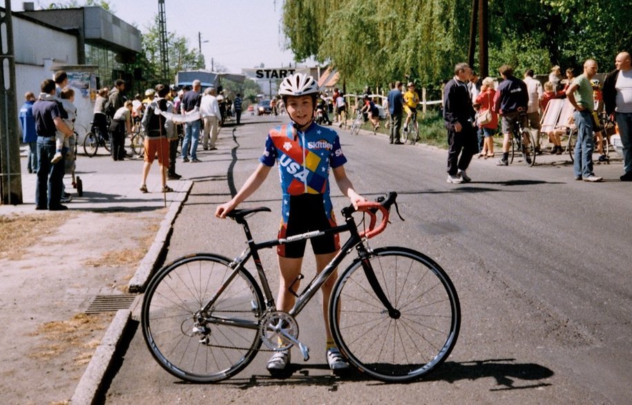 Mateusz zaczynał od kolarstwa szosowego, a jego idolem był wówczas Brytyjczyk Mark Cavendish.