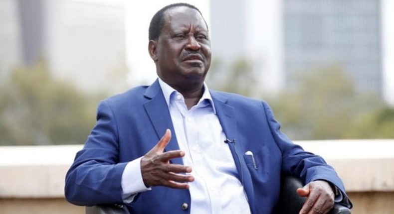 Orange Democratic Movement leader Raila Odinga