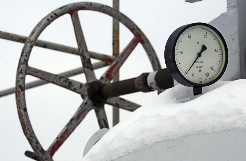 1 stycznia Gazprom wstrzymał dostawy gazu na Ukrainę, uzasadniając to brakiem kontraktu na 2009 rok i długami Naftohazu za paliwo dostarczone w 2008 roku. Fot. Bloomberg